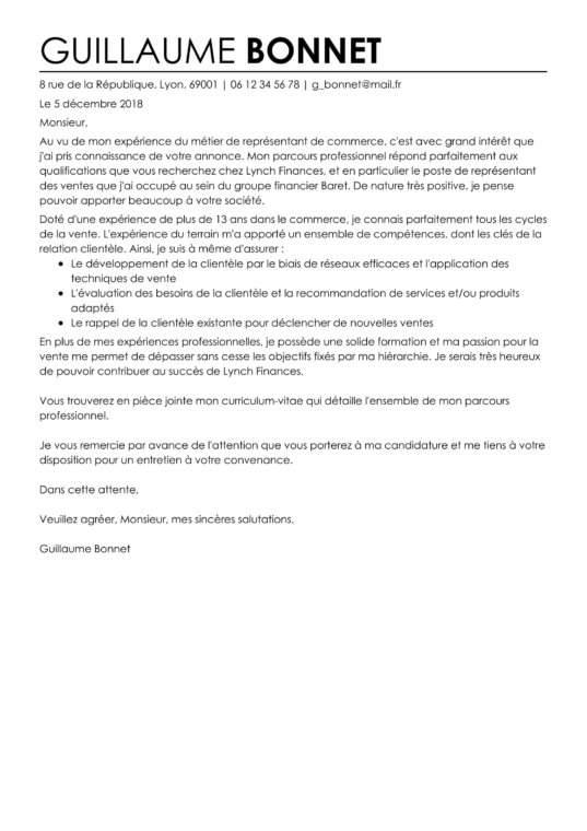 exemples de lettres de motivation personnalisables livecareer